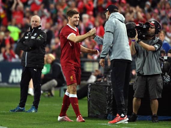 Steven Gerrard's Rangers have been compared to Liverpool under Jurgen Klopp. Picture: SNS