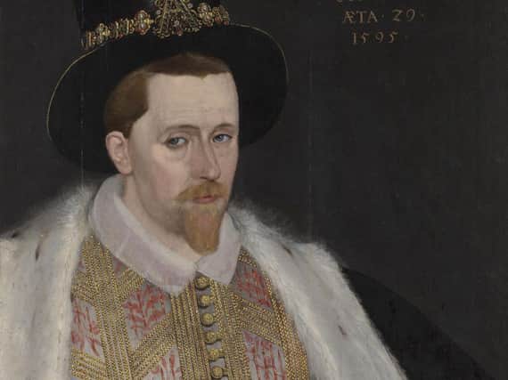 This painting of James VI, created by an unknown artist in 1602, will be shown as part of the 2020 exhibition.