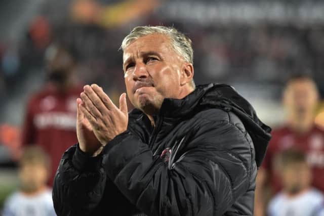 Cluj manager Dan Petrescu described Celtic as a 'Champions League team'. Picture: AFP via Getty Images