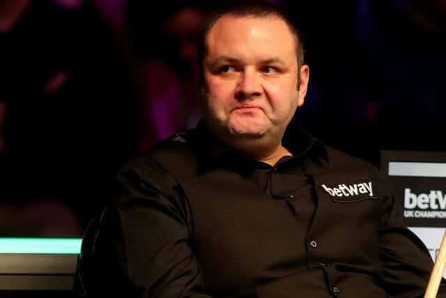 Glasgow's Stephen Maguire feels he needs a break from snooker. Picture: Richard Sellers/PA Wire
