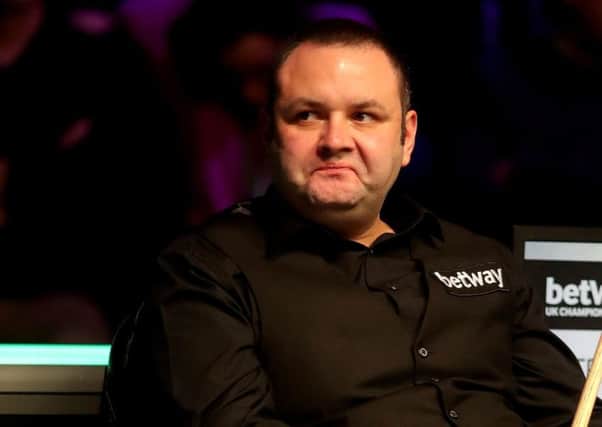 Glasgow's Stephen Maguire feels he needs a break from snooker. Picture: Richard Sellers/PA Wire