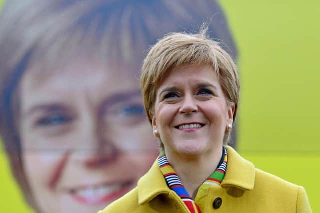 Nicola Sturgeon's SNP candidates are looking to reclaim seats lost to the Tories at the last general election. Picture: PA