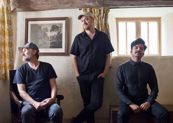 James Yorkston, Jon Thorne and Suhail Yusuf Khan performed songs from their new album Navarasa : Nine Emotions