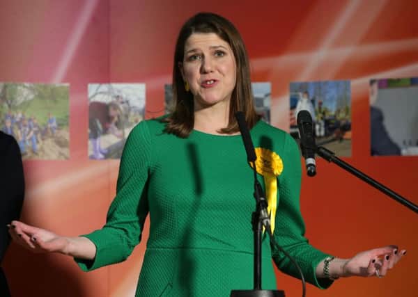Jo Swinson, who resigned as Liberal Democrat leader after losing her seat, will leave a gap in the party that is hard to fill, says Christine Jardine (Picture: David Cheskin/Getty Images)