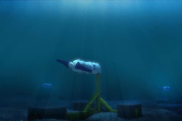 The business has received a permit to develop a 1.5-megawatt tidal array in Nova Scotia. Picture: contributed.