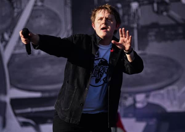 Lewis Capaldi performs on the main stage during the TRNSMT Festival at Glasgow Green on July 14, 2019 PIC: Jeff J Mitchell/Getty Images