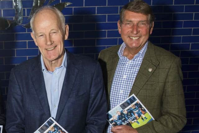 Norman Murray, left, and Sir Bill Gammell and their report. Picture: SNS/SRU