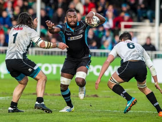 Leone Nakarawa was a hugely popular paper during his first spell with Glasgow Warriors. Picture: SNS