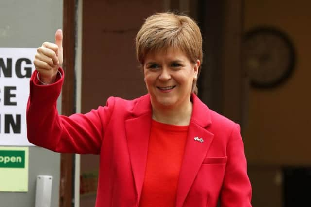 First Minister Nicola Sturgeon