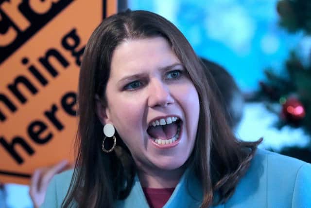 Liberal Democrats leader Jo Swinson has been forecast to lose her seat to the SNP