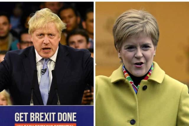 Nicola Sturgeon has said the SNP's emphatic election victory north of the Border is proof that Scotland does not want Brexit or Boris Johnson as prime minister.