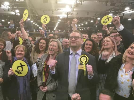 SNP's Richard Thomson steals back Gordon - the seat lost by Alex Salmond in 2017 - for the Nationalists with just 819 votes.