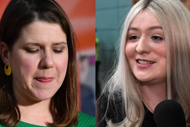 Jo Swinson lost her seat in East Dunbartonshire to SNP's Amy Callaghan. Picture: Getty Images