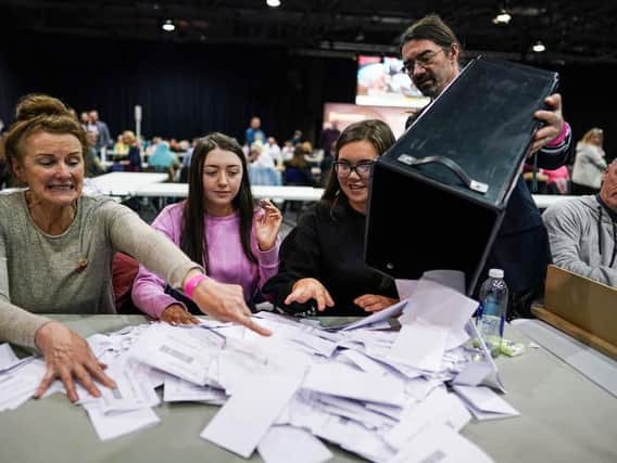 Turnout was up 1.6% in Scotland (Getty Images)
