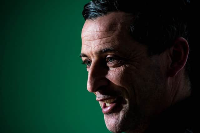 Hibernian head coach Jack Ross is relishing the chance to take on Celtic in Glasgow. Picture: Ross Parker / SNS