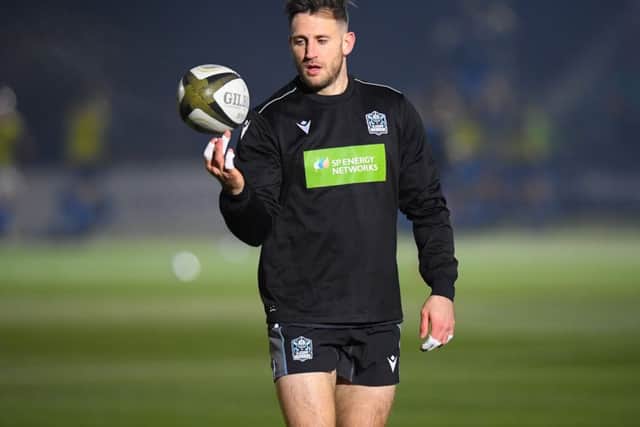 Tommy Seymours current Glasgow deal expires at the end of the season but Dave Rennie, expects the former Scotland wing to be at Scotstoun long term. Picture: SNS/SRU