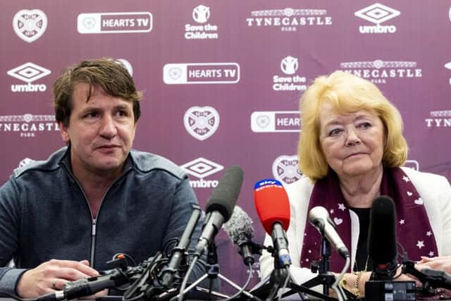 Hearts owner Ann Budge has put her faith in Daniel Stendel. Picture: Craig Williamson / SNS