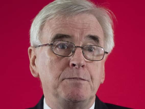John McDonnell has confirmed he will step down