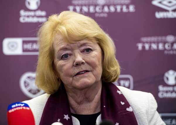 Hearts owner Ann Budge. Picture: Craig Williamson / SNS