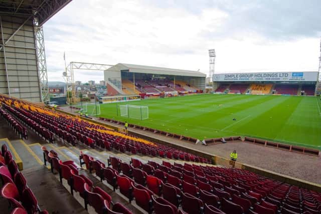 Fir Park will host Motherwell's game with Rangers today. Picture: SNS