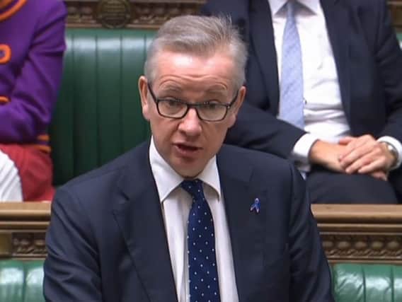 Michael Gove has ruled out a second independence referendum
