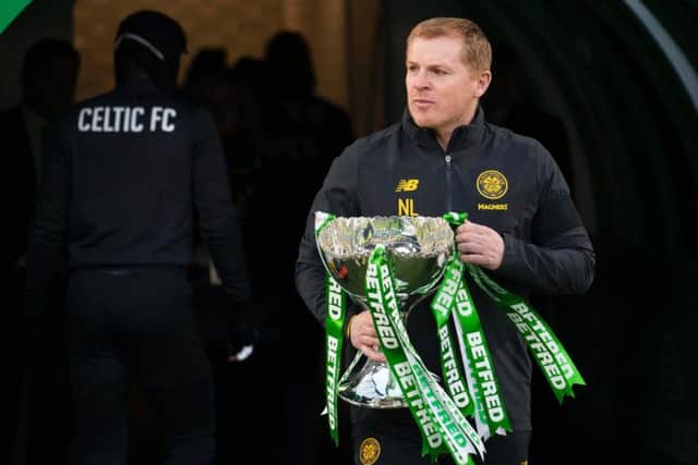 Neil Lennon responded to transfer speculation. Picture: SNS