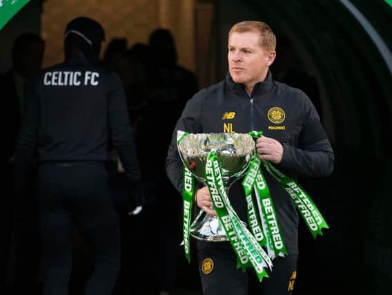 Neil Lennon responded to transfer speculation. Picture: SNS