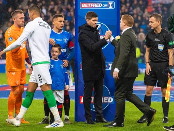 Could Celtic and Rangers face each other in the Europa League? Picture: SNS