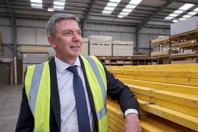 McLeod hails National Timber Groups commitment to Scotland. Picture: Contributed