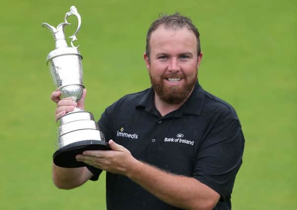 Open champion Shane Lowry is the ninth golf winner of the RTE Sportsperson of the Year. Picture: PA