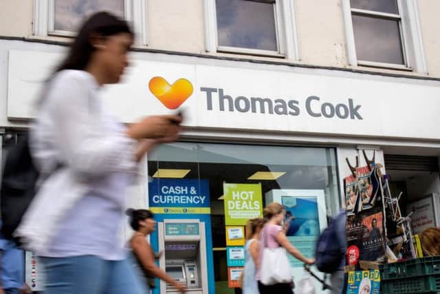 The trips lost by Thomas Cook customers after the travel agent's collapse amounted to almost 600 million pounds