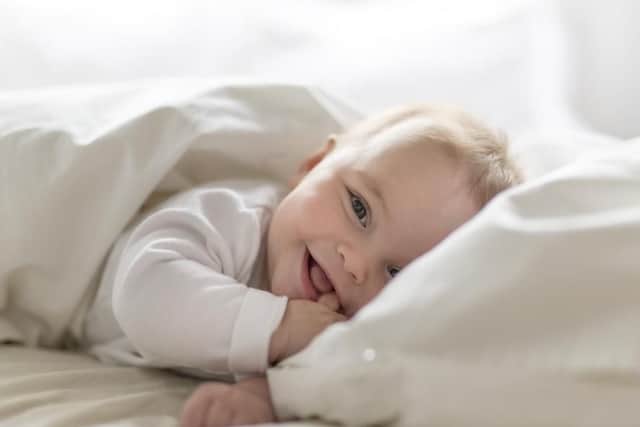 Third on the list is James being the name for 320 babies in Scotland. It's derived from the Hebrew name Jacob, which means "supplanter" - meaning "one who follows"