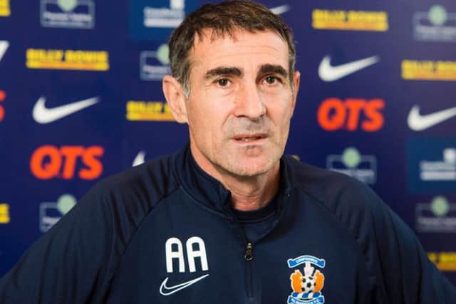 Angelo Alessio has been relieved of his duties as Kilmarnock boss