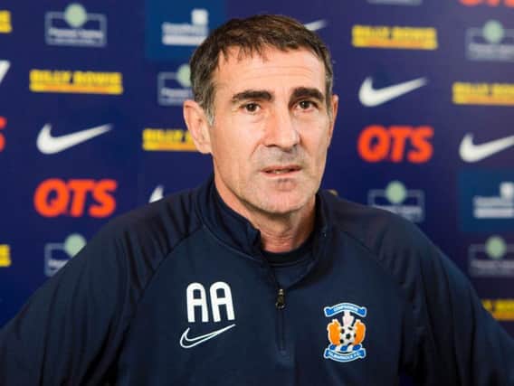 Angelo Alessio has been relieved of his duties as Kilmarnock boss