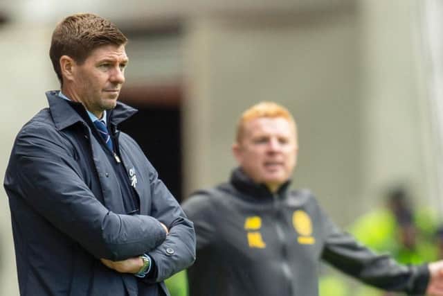 Steven Gerrard has made the gap "minimal" between Rangers and Celtic, claims ex-Aberdeen striker Noel Whelan. Picture: SNS