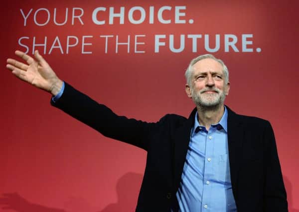 Jeremy Corbyn seemed full of hope in 2015 after he was announced as the Labour Party's leader (Picture: Stefan Rousseau/PA Wire)