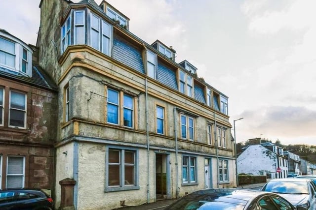 One for someone looking for a project, this fixer upper is on the market for 10,000.