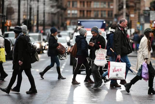 The Scottish economy saw modest growth in the last quarter. Picture: John Devlin