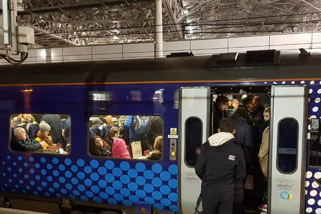 Overcrowding has plagued ScotRail services in recent years