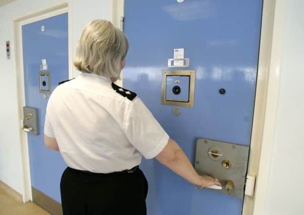 Almost all transgender prisoners who identify as men have been housed in cells for women. Picture: PA