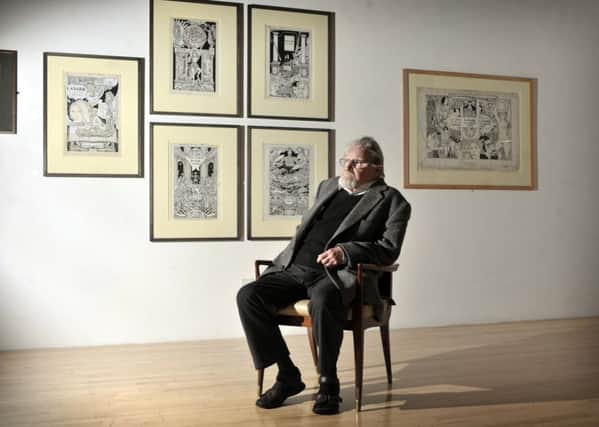 "Work as if you were living in the early days of a better nation", Alasdair Gray said. Picture: Jayne Emsley