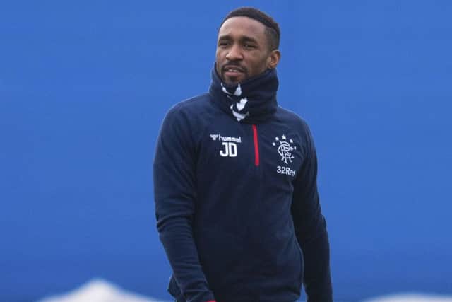Jermain Defoe is set to start for Rangers tonight at Easter Road. Picture: SNS/Craig Foy