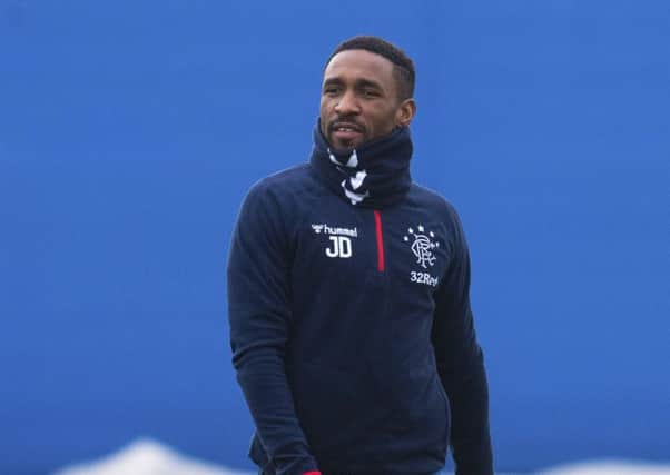 Jermain Defoe is set to start for Rangers tonight at Easter Road. Picture: SNS/Craig Foy