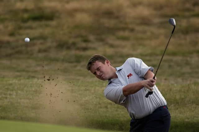 Stuart Wilson in action during the Walker Cup at Ganton in 2003. Picture: Ian Walton/Getty