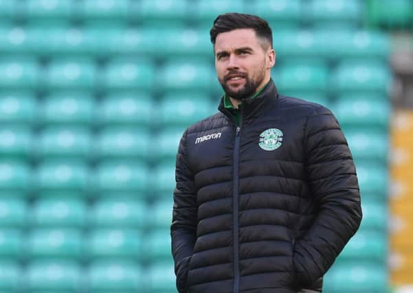 Darren McGregor expects to be on the Hibs bench tonight. Picture: SNS.