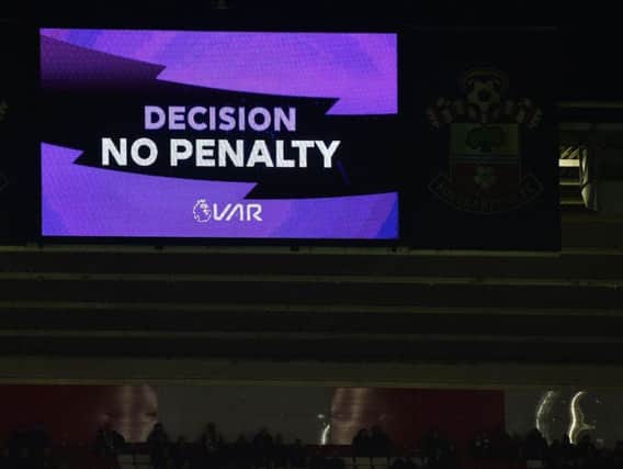 VAR was introduced in England and hasn't been without its problems