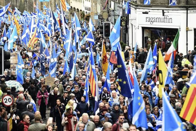 The prospect of a second independence referendum has become a major talking point after the SNP election victory. Picture: Lisa Ferguson