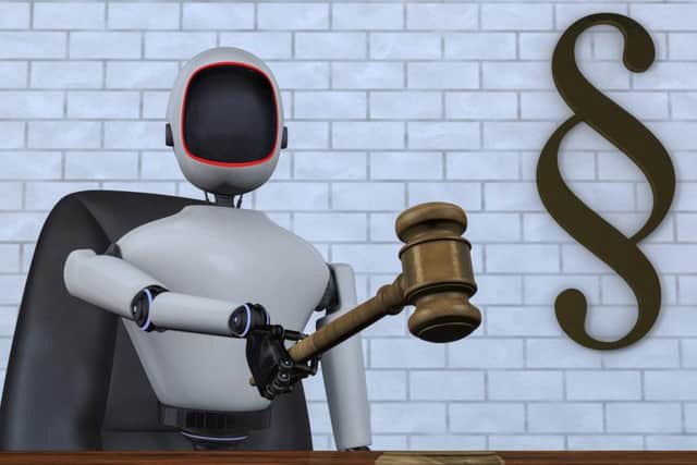 Fully-fledged robot lawyers are already coming to the market. Picutre: Getty Images/iStockphoto
