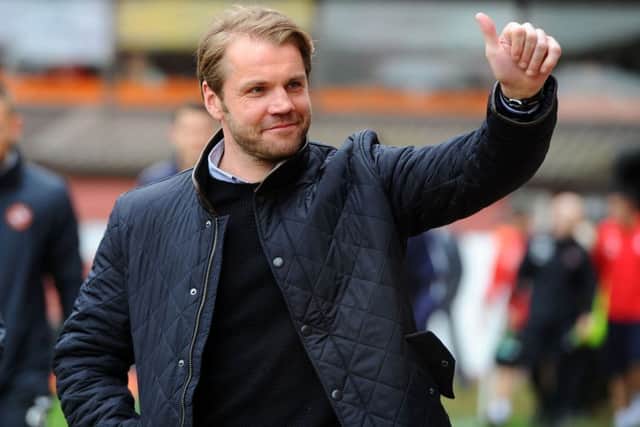 Dundee United manager Robbie Neilson. Picture Michael Gillen