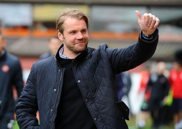 Dundee United manager Robbie Neilson. Picture Michael Gillen